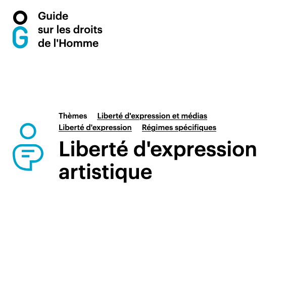 Liberté d’expression artistique